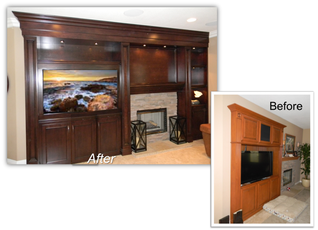 Hand Crafted  Built-Ins & Entertainment Centers by: www.AppletonRenovations.com 