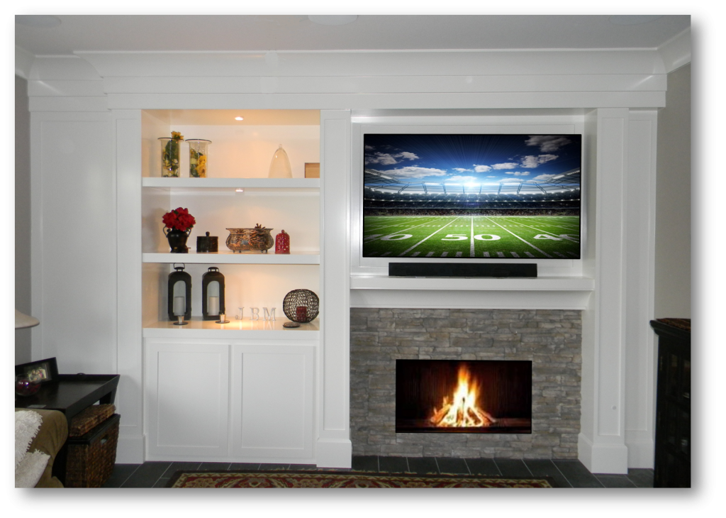 Custom Built-Ins - Entertainment Centers - Home Theater Solutions by: www.AppletonRenovations.com (949) 887-6764 Sales@AppletonRenovations.com 5 Star Rating with Yelp & Angies List