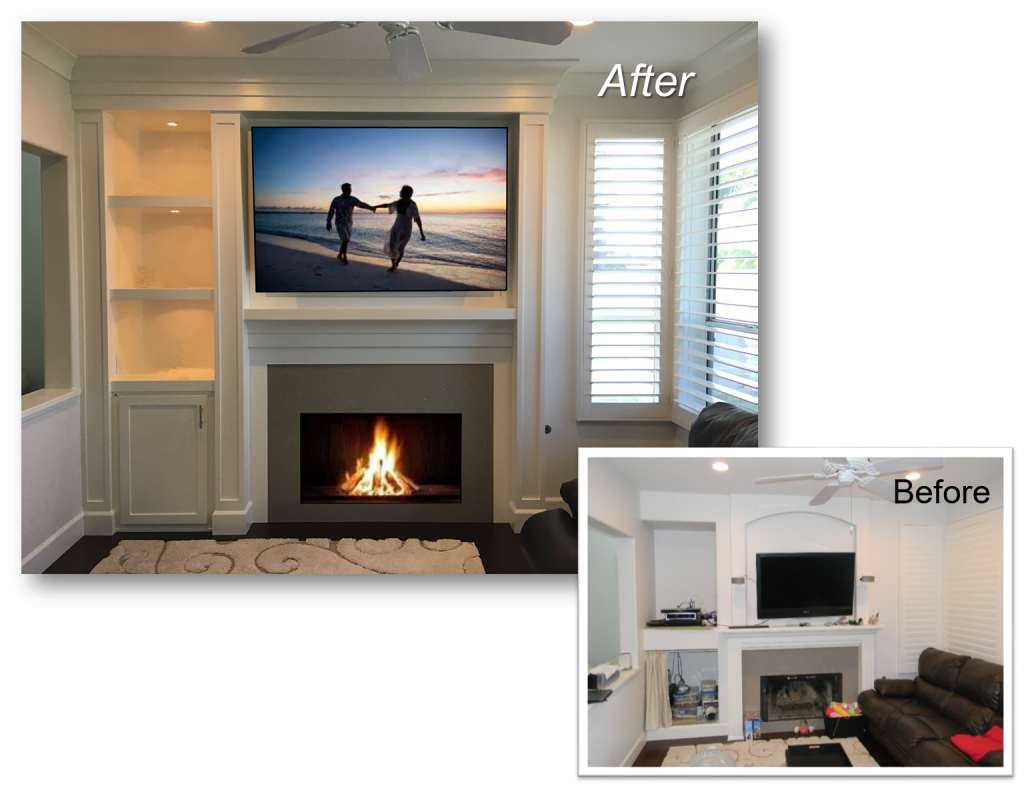 Custom Built-Ins – Entertainment Centers – Home Theater Solutions by: www.AppletonRenovations.com(949) 887-6764 Sales@AppletonRenovations.com Custom Cabinets Orange County CA