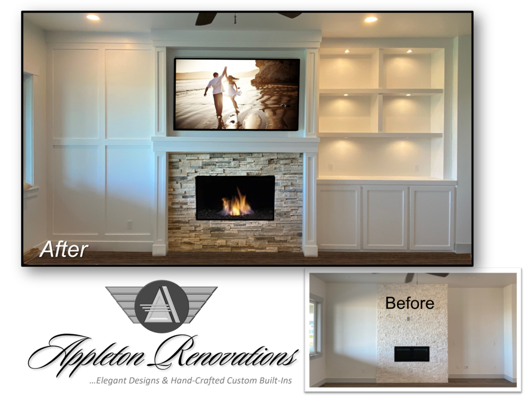 Custom Built-Ins – Entertainment Centers – Home Theater Solutions by: www.AppletonRenovations.com (208) 996-6764 Sales@AppletonRenovations.com Custom Cabinets Ada County ID #CustomBuiltIns #CustomCabinets #CustomEntertainmentCenters #HomeTheater