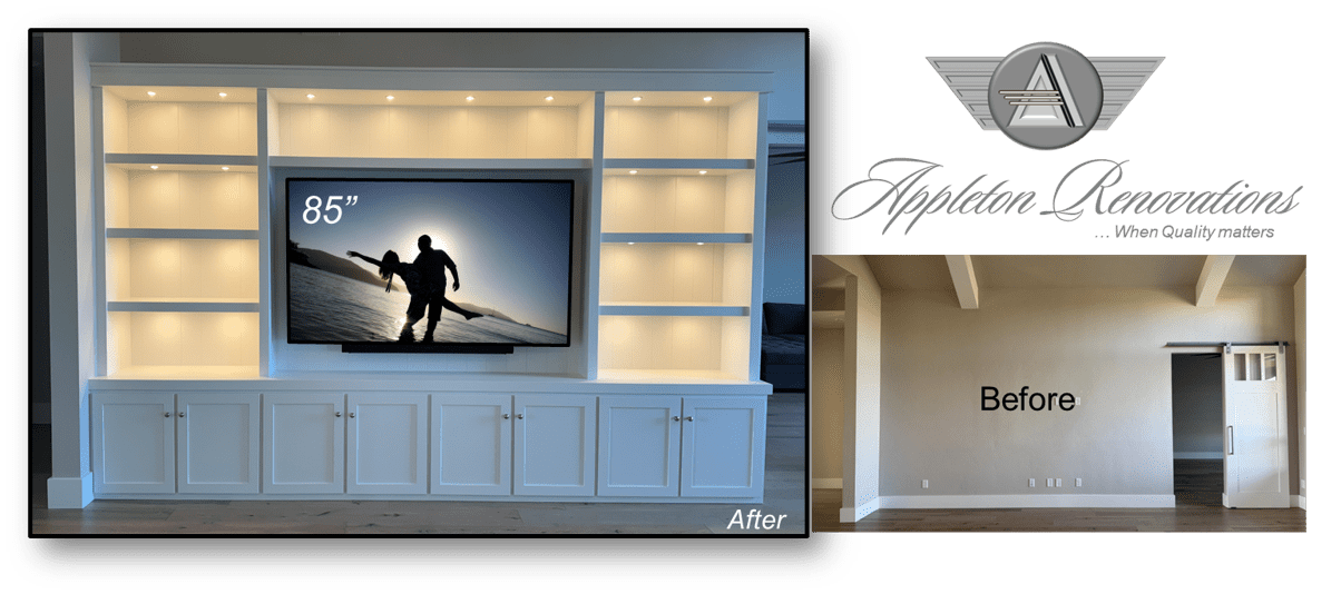 Bespoke Cabinetry, Custom Built-Ins, Custom Cabinets, Entertainment Centers, Full Custom Cabinetry, Handcrafted Cabinets