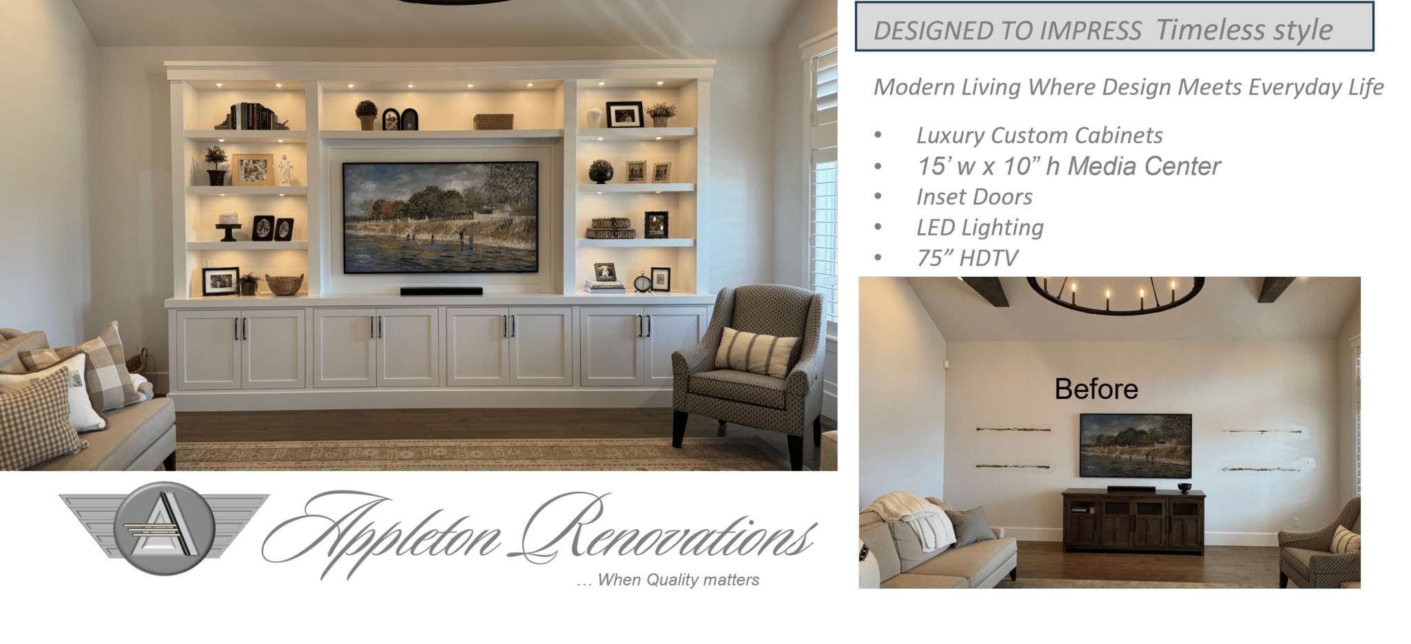Luxury Custom Cabinets Eagle-Star-Bosie-Meridian-Nampa Idaho-AppletonRenovations 4